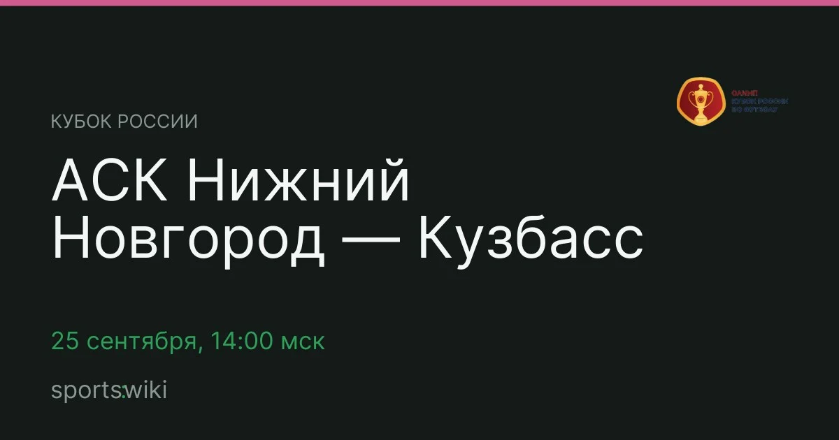 Кубок России. АСК Нижний Новгород — Кузбасс