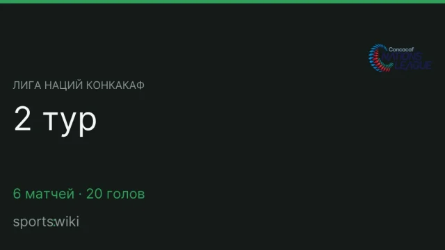 Лига наций КОНКАКАФ. 2 тур