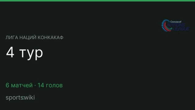 Лига наций КОНКАКАФ. 4 тур