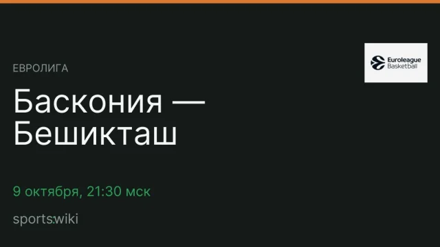 Евролига. Баскония — Бешикташ
