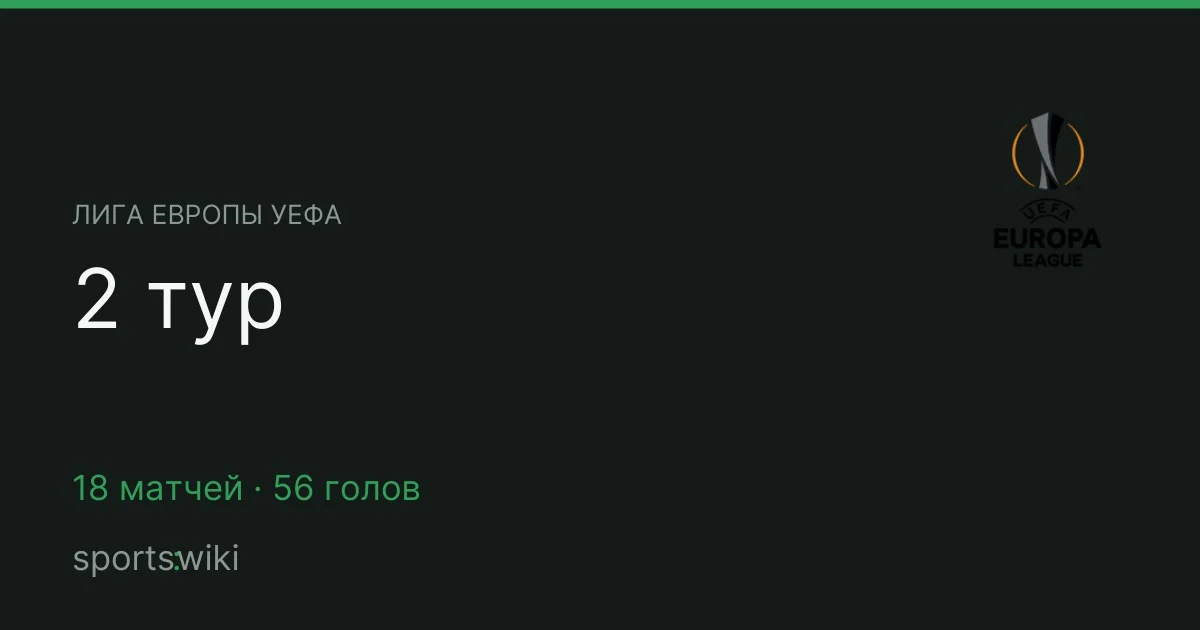 Лига Европы УЕФА. 2 тур